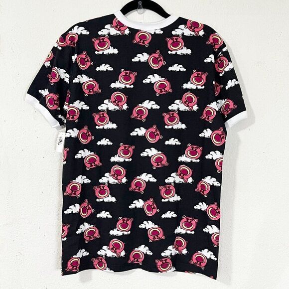 Disney Parks Pixar Toy Story 3 Lotso Huggin Bear Ringer Shirt NWT Size Small - Picture 3 of 9